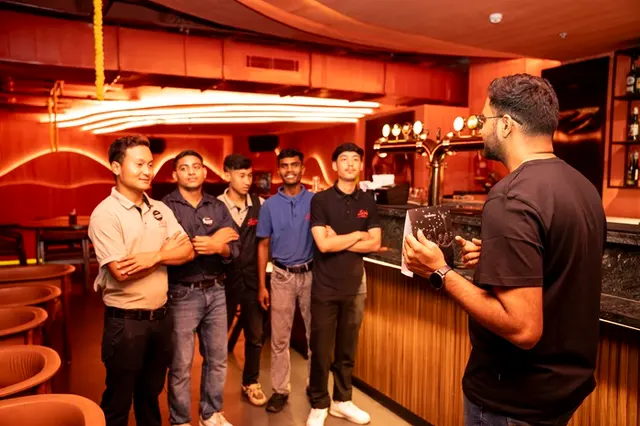 Training for F&B professionals in Responsible Beverage Services (RBS).