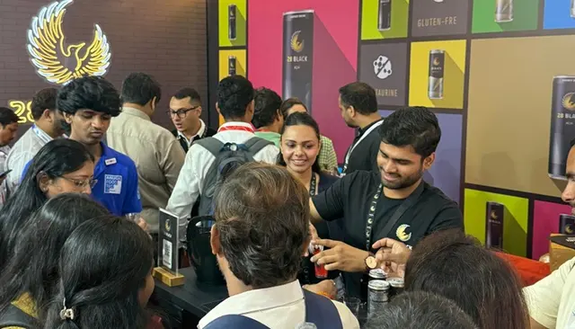 28 BLACK Booth at Indian Food Fair 2026.